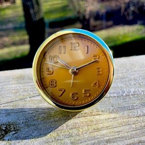 ⚜️Mini Gold and Copper Alarm Clock! NWT!